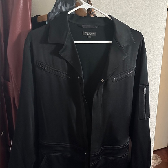 rag & bone Black Jumpsuit ROMPER - Picture 4 of 4